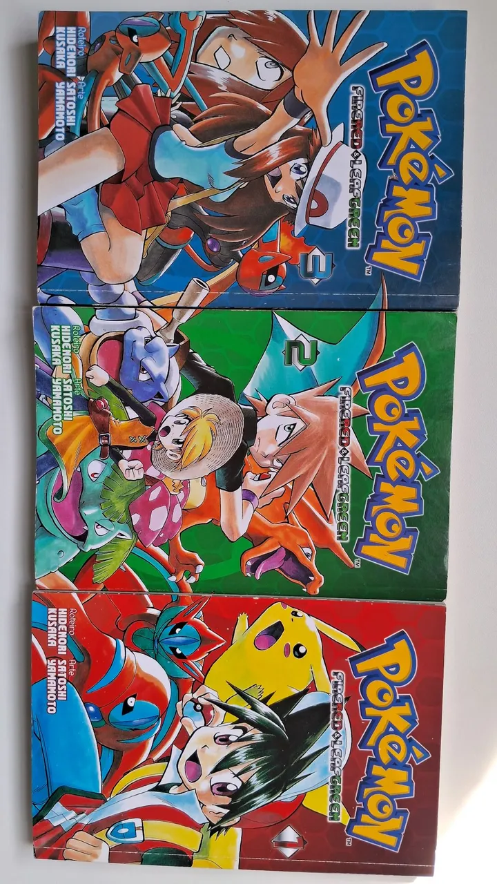 Mangás Pokémon FireRed & LeafGreen