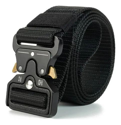 Cinto Tático Militar com Fivela de Metal