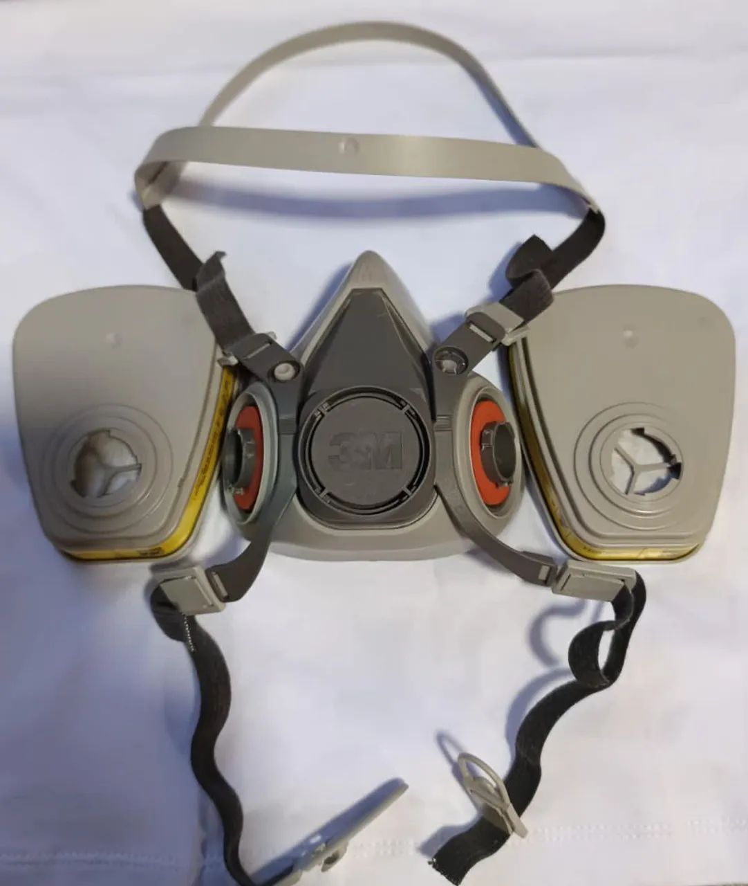 Máscara respiratória 3M com filtro químico - Foto 3
