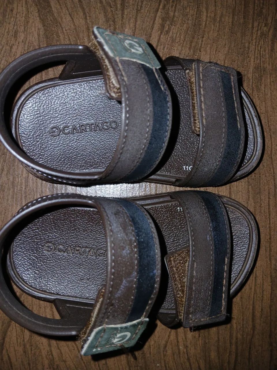 Sandálias Cartago Bebê - Marrom - Número 11