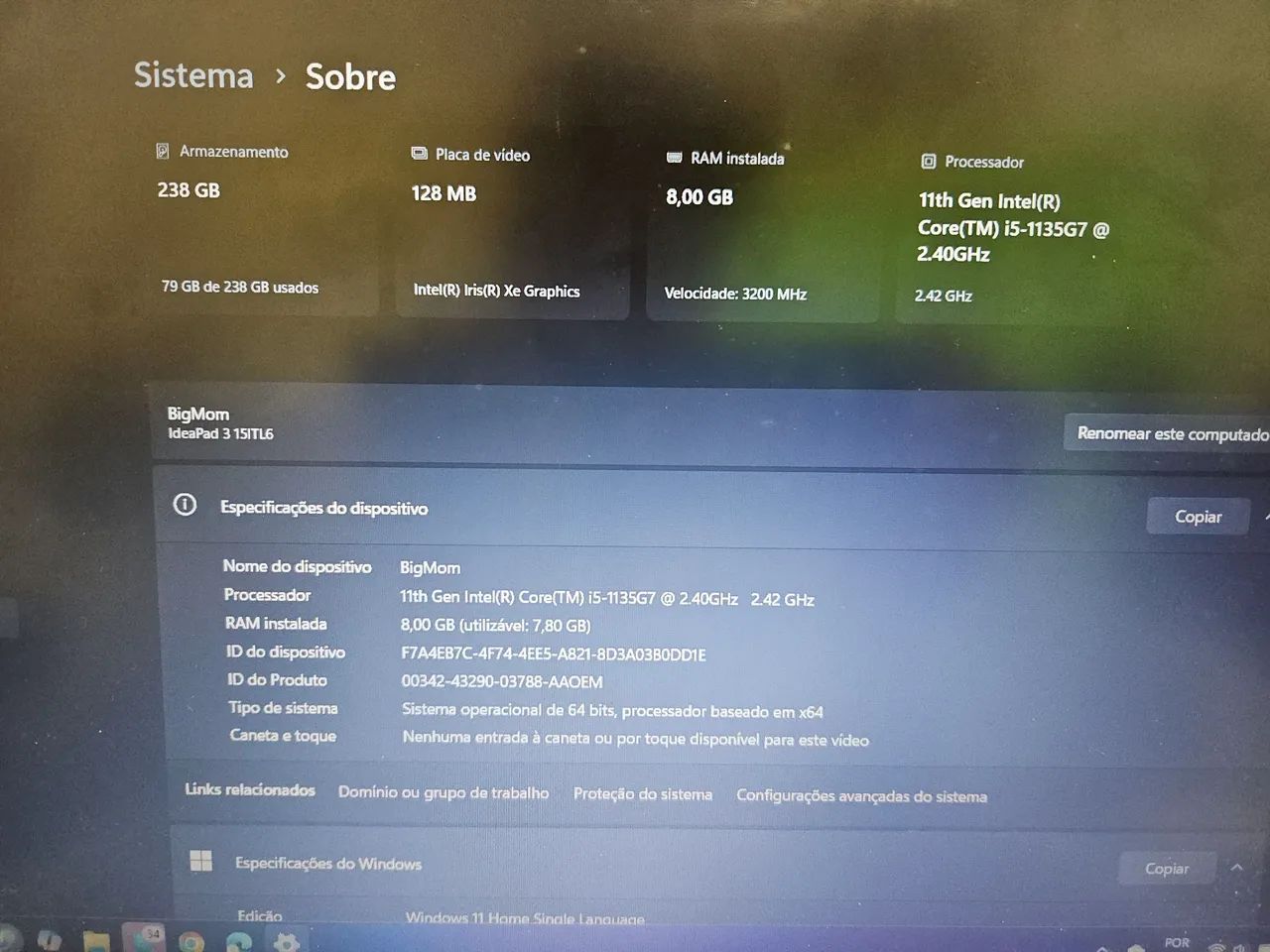 Notebook Lenovo ideapad 3 15ITL6 - Foto 4