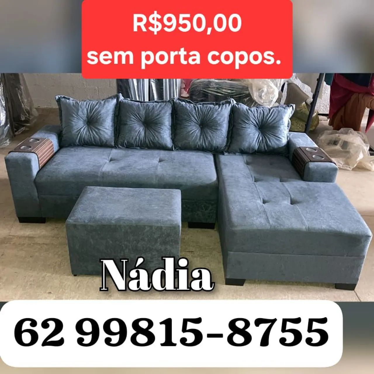 Sofá 4 lugares  !!!!!