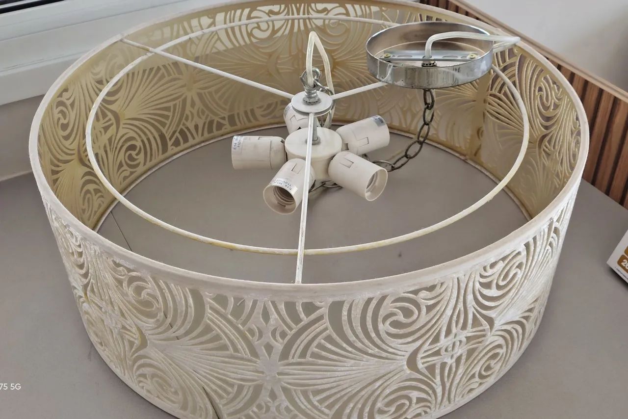 Lustre Cúpula Decorativo - Foto 4