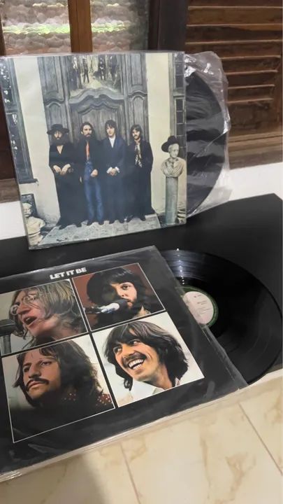  Vinil The Beatles - Hey Jude e Let It Be - Foto 2