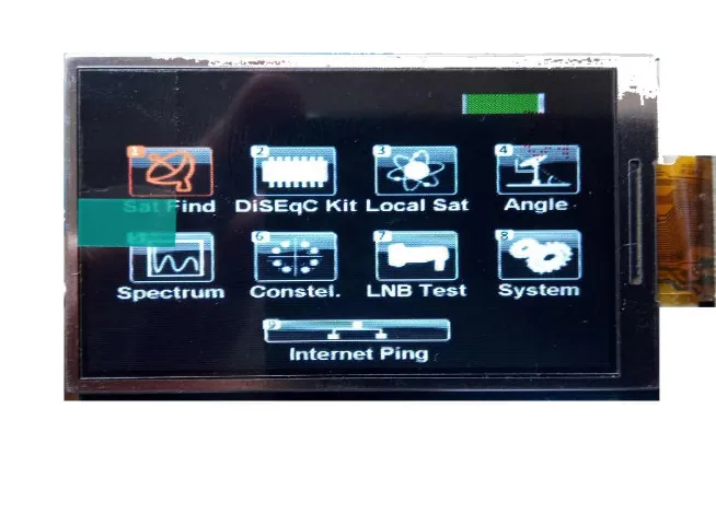 Tela display para localizador de satélite 8Dtek DSM Desired