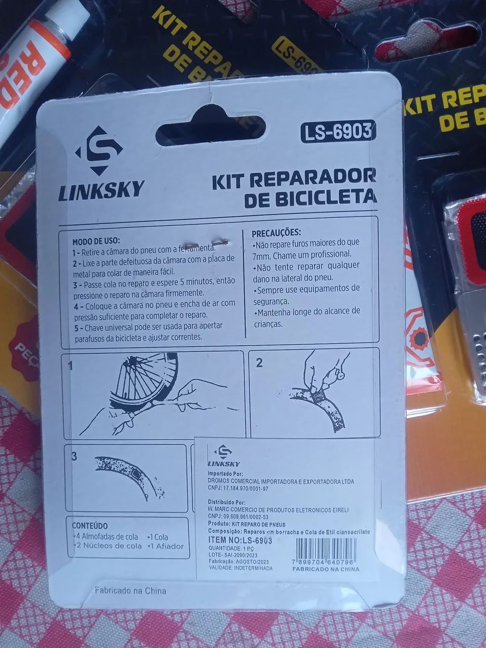 Kit remendo para bicicleta  - Foto 3