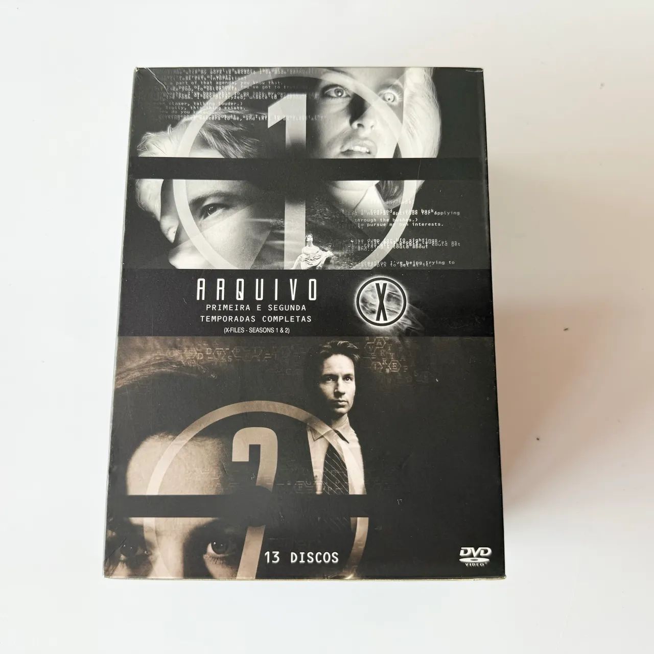 Boz DVD Arquivo X - Primeira e Segunda Temporadas - 13 Discos