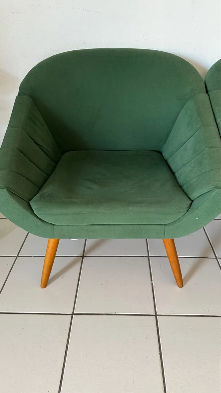 Poltrona Verde Design Moderno