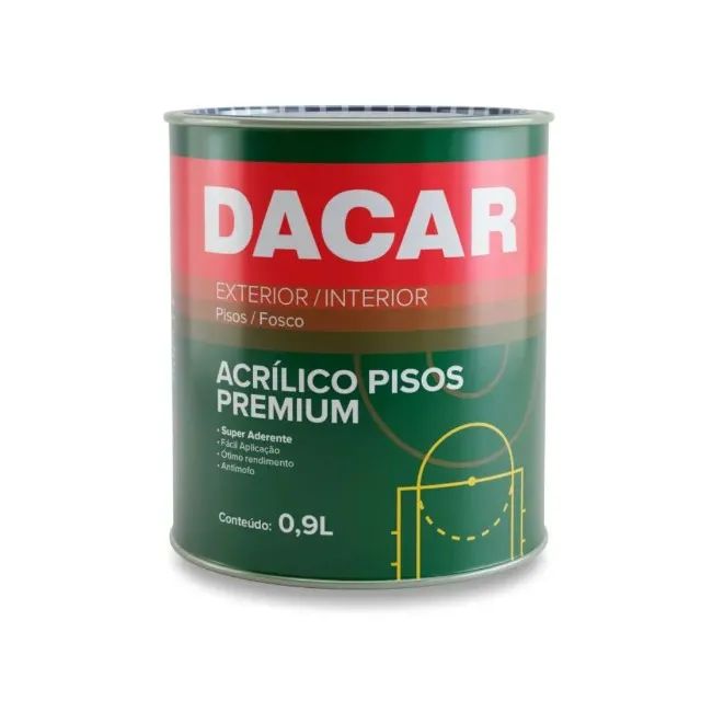 Tinta Piso Parede Acrilica 900ml Dacar - Foto 3