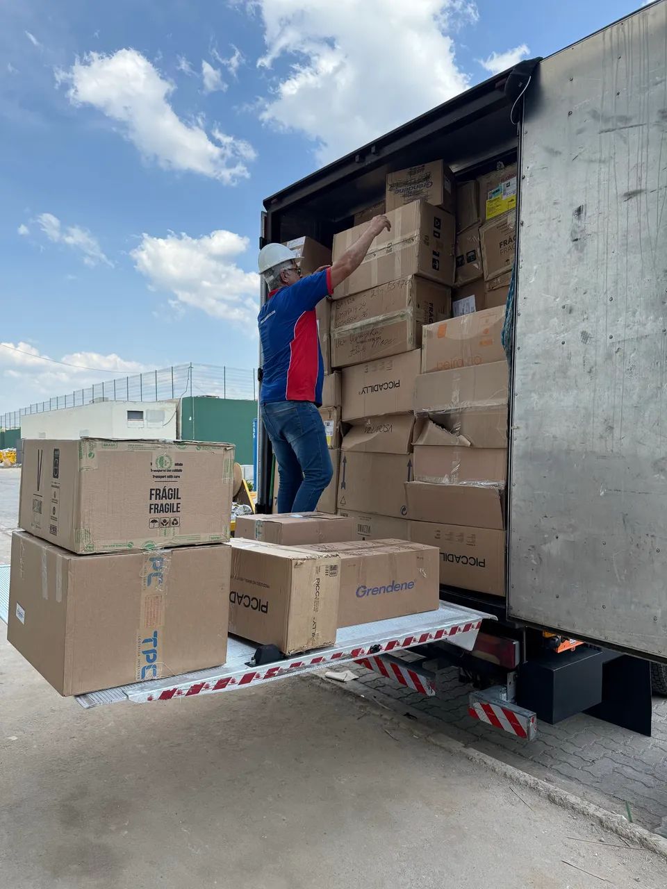 ? TRANSPORTE COM PLATAFORMA HIDRÁULICA - SERVIÇOS PESADOS! - Foto 2