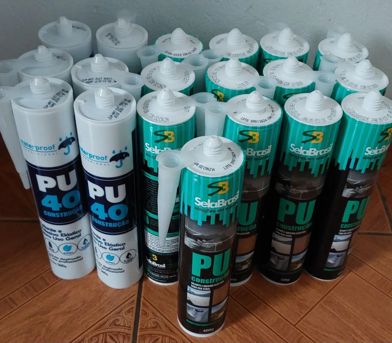 Selante PU 400ml SelaBrasil - 15 unidades