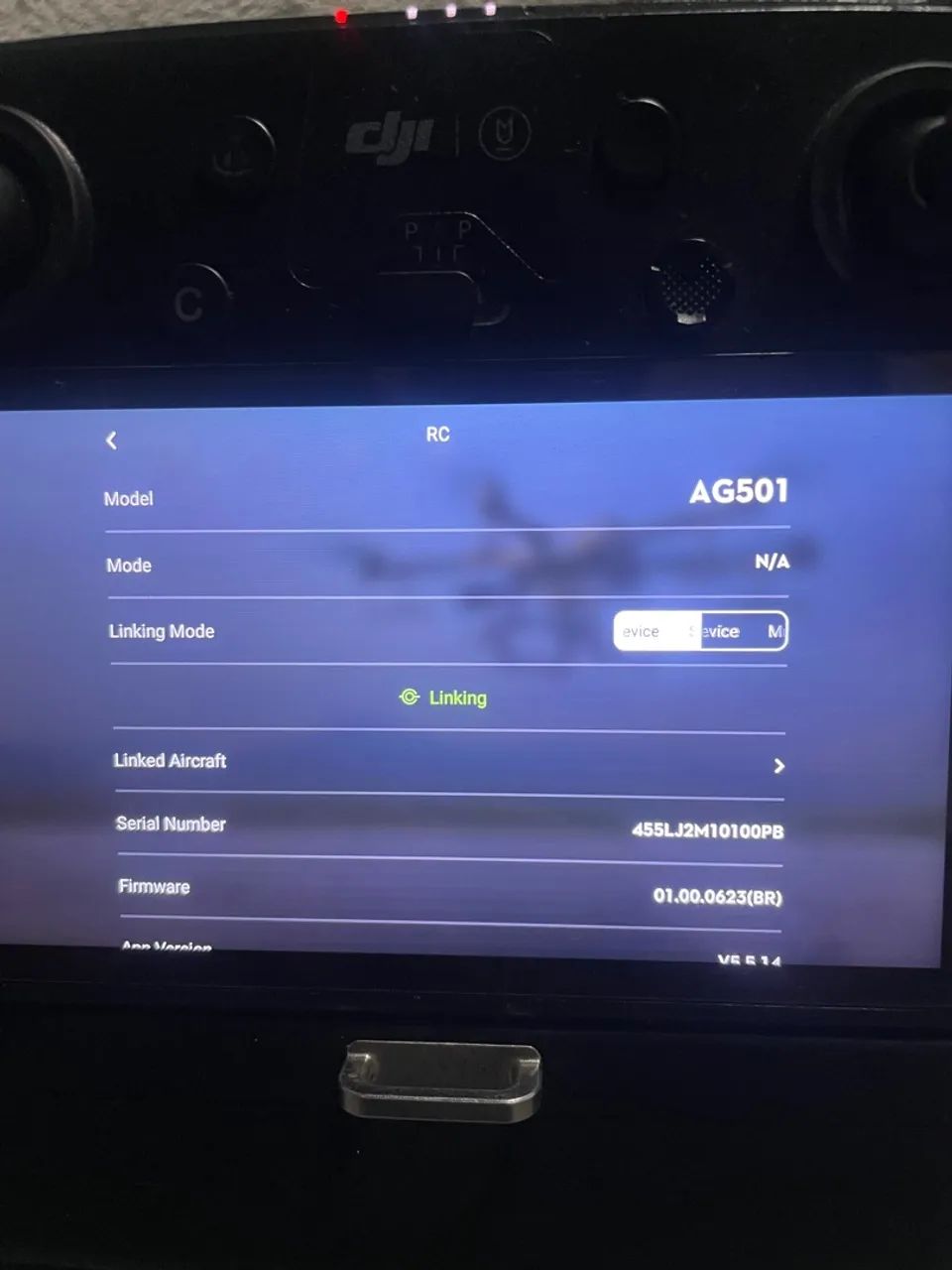 Rádio Controle DJI AGRAS (T10/T30) - Foto 3