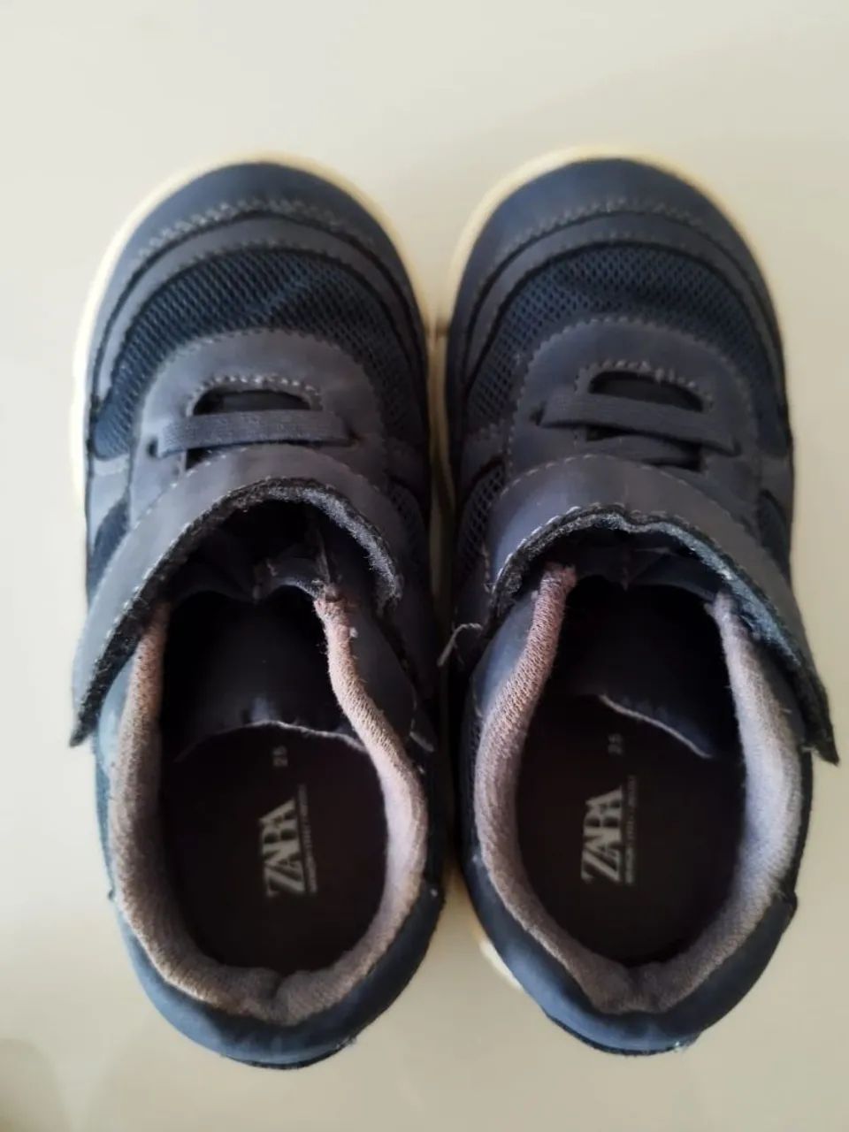 Tênis Infantil Zara Azul Marinho tam 25 - Foto 3