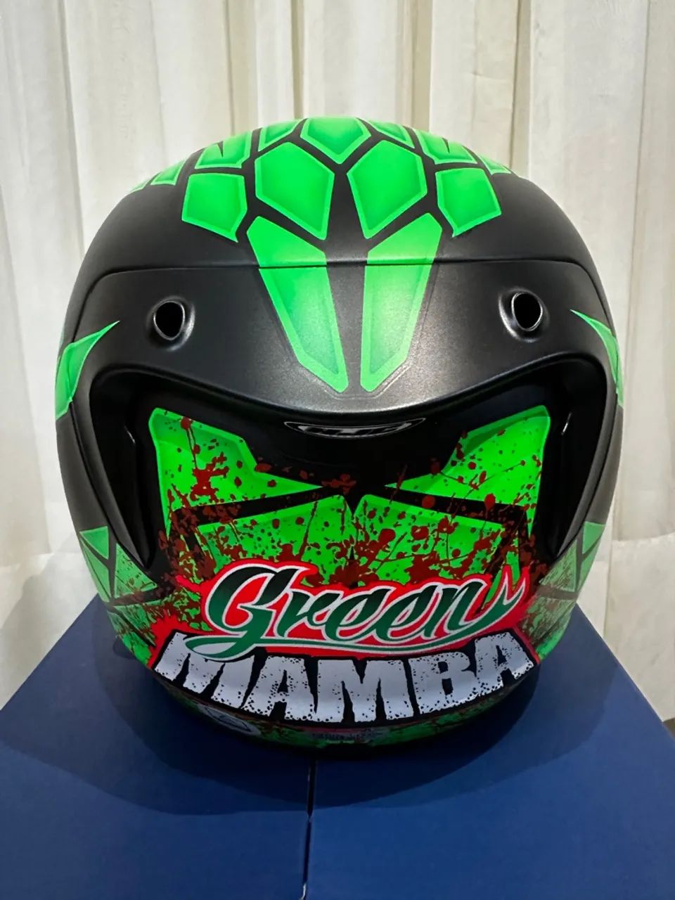 Bluetooth Helmet Green Mamba Helmet Capacete HJC Rpha 10 Plus