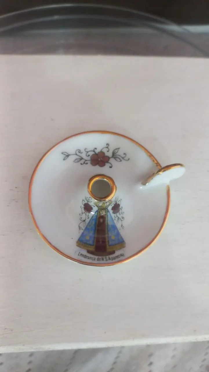 Porta Vela Decorativo Religioso