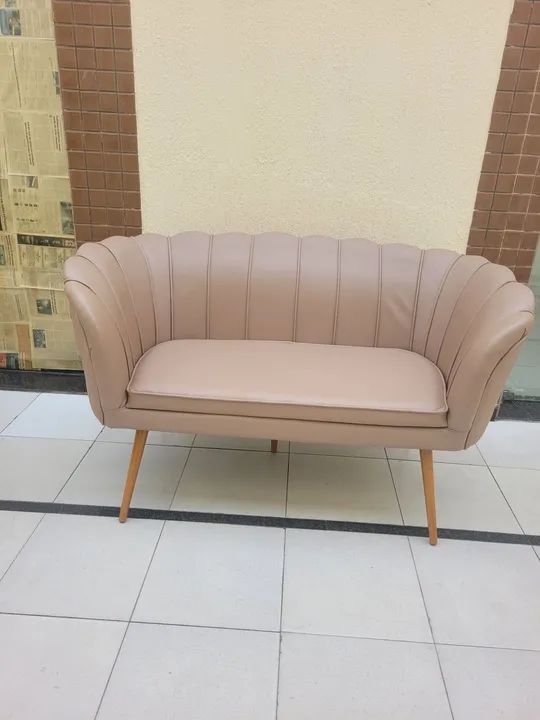 Sofá de 2 lugares em estilo vintage - Foto 2