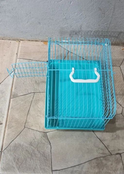 Gaiola para Roedores Azul - Foto 4
