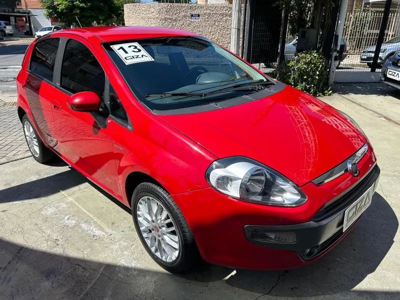 FIAT PUNTO ESSENCE 1.6 DUALOGIC FLEX com Baixo Km 2013