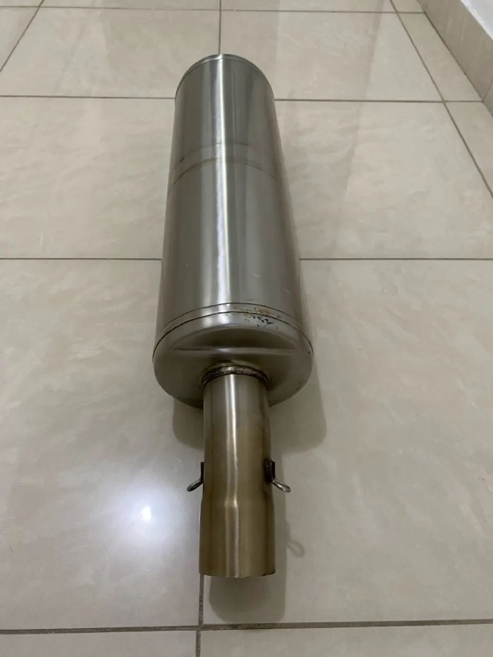 Ponteira Do Escapamento Original Bmw Gs F800 2014 A 2019 (Usado) - Foto 3