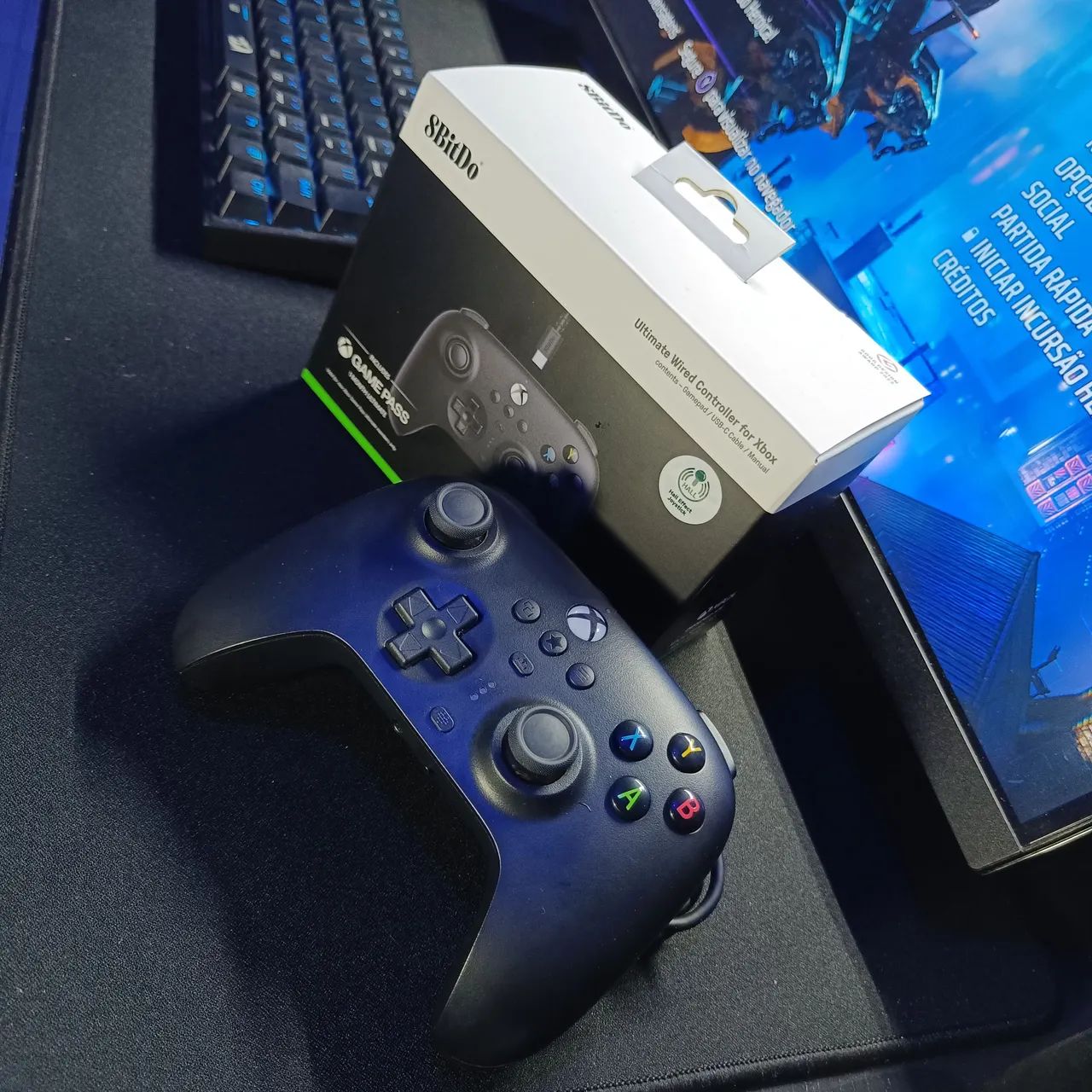 Controle Xbox Series X/S com Fio 8BitDo - Novo - Foto 3