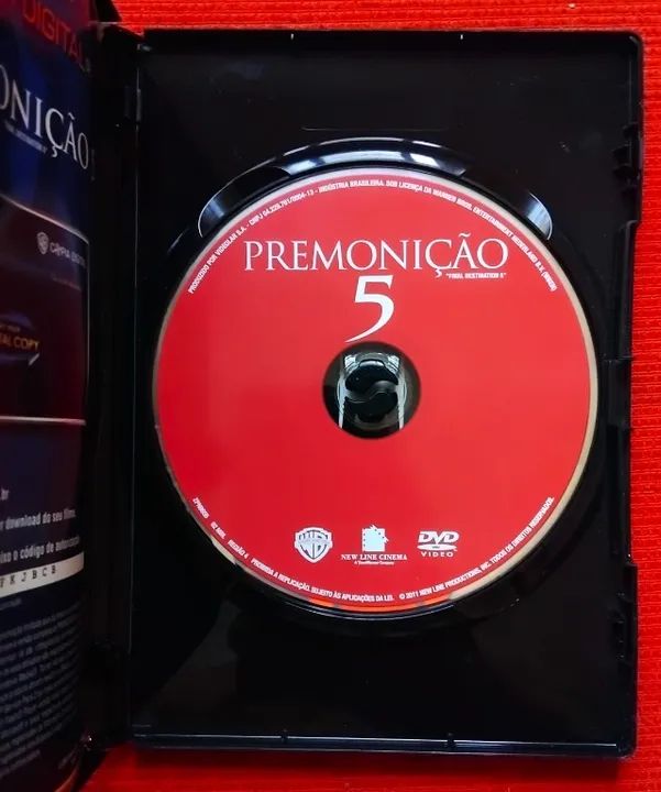 DVD Filme de Terror Premonição 5 ( midia conservada)  - Foto 3