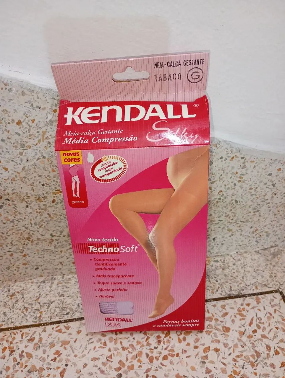Meia-calça Gestante Kendall Sily Média Compressão