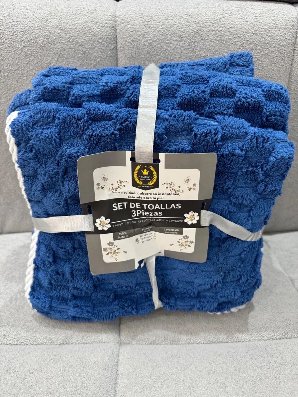 KIT 3 TOALHAS DE BANHO IMPORTADAS - Foto 6