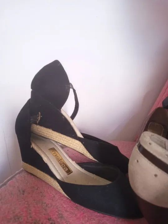 Sapatos de salto e anabella - Foto 4