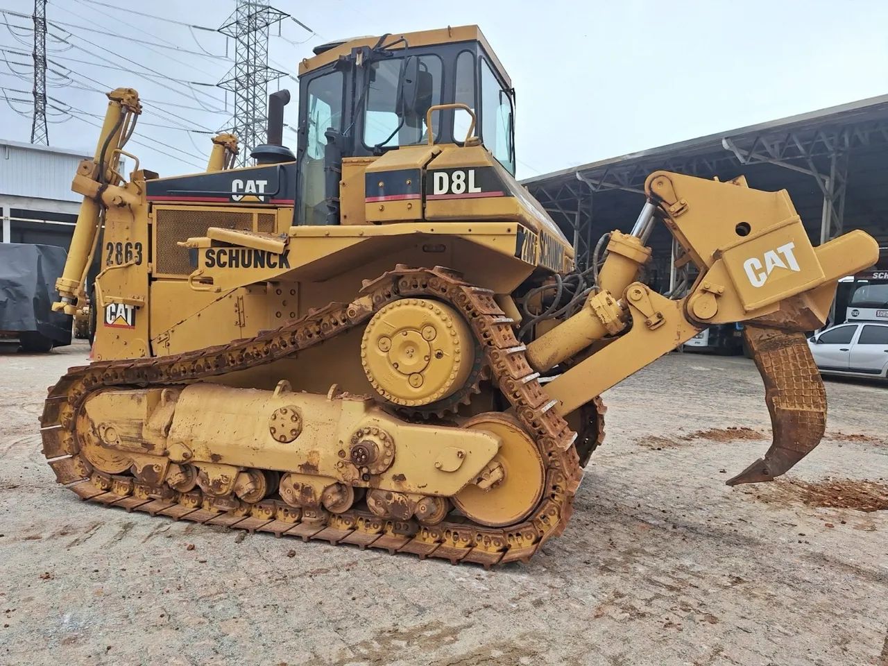 Trator de Esteira Caterpillar D8L ano 1986 - Foto 2