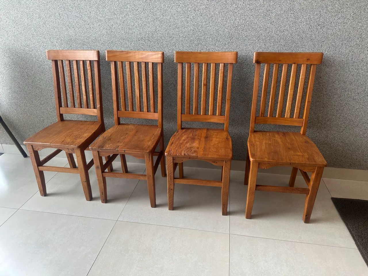 Cadeiras de Madeira Rústica 64317203298434121