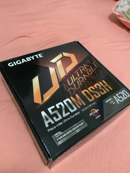 Placa mãe Gigabyte e Processador Ryzen 5 - Foto 4