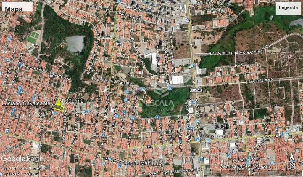 Terreno à venda, 4000 m² por R$ 6.250.000,00 - Engenheiro Luciano Cavalcante - Fortaleza/C
