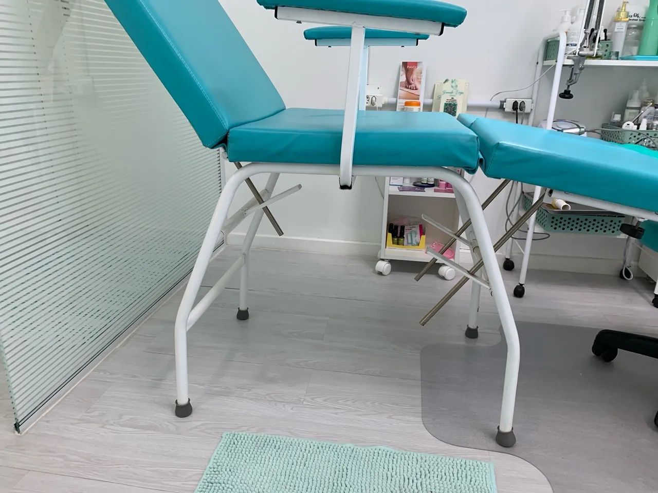 Cadeira de podologia, estética ou tatuador