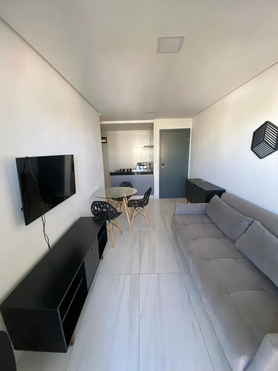 alugo apartamento no cabo branco mobiliado com área de lazer completa - Foto 2