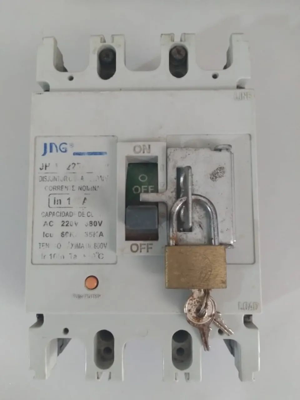 Disjuntor de Caixa Moldada Trifásico 140A - JNG - Foto 4