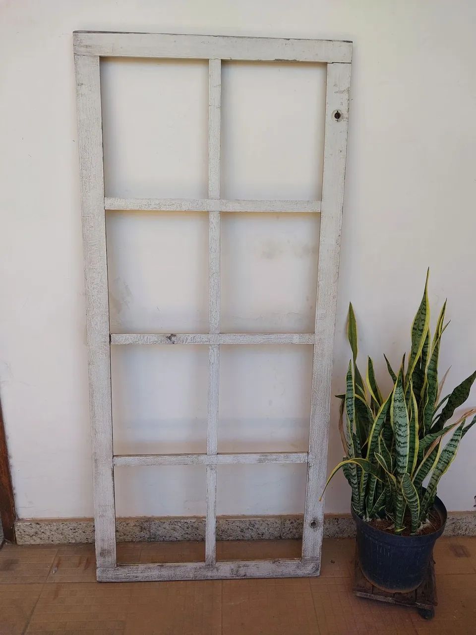 Janelão antigo de madeira maciça (demolição) rústica para decoração (leia o anúncio)