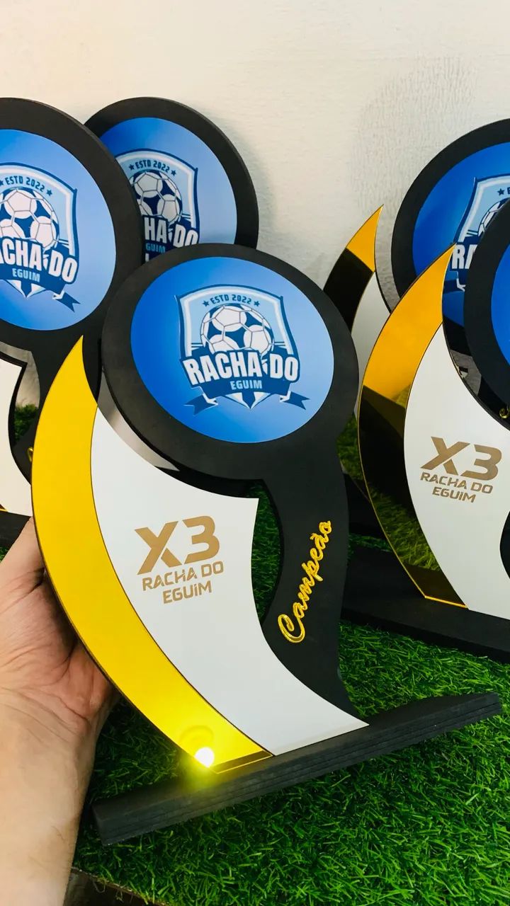 Troféu Personalizado Acrílico/MDF - Foto 2