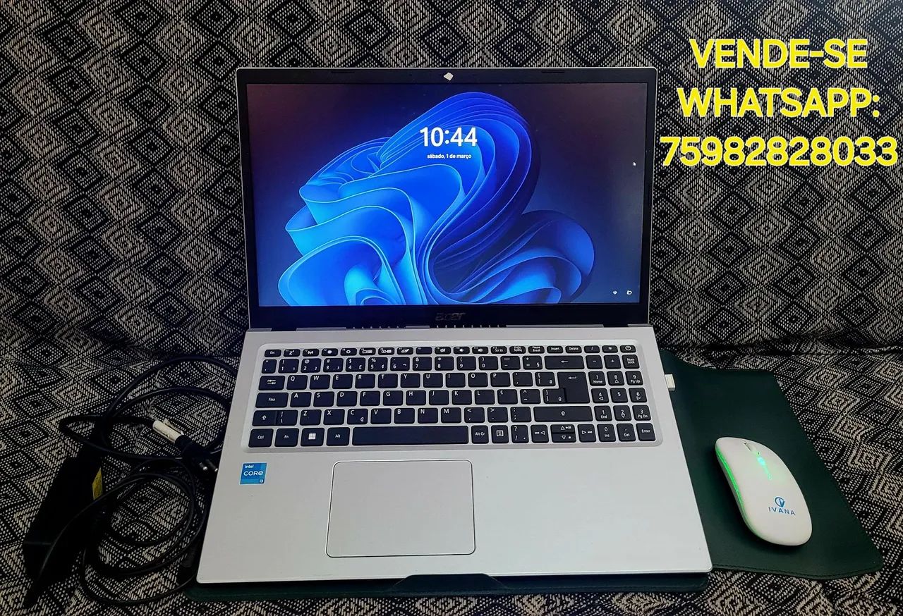 Notebook Acer Core i3 - Tela 14 polegadas