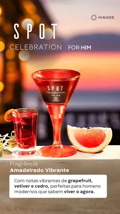 Perfume Spot Celebration For Him Hinode Beleza e Cuidados