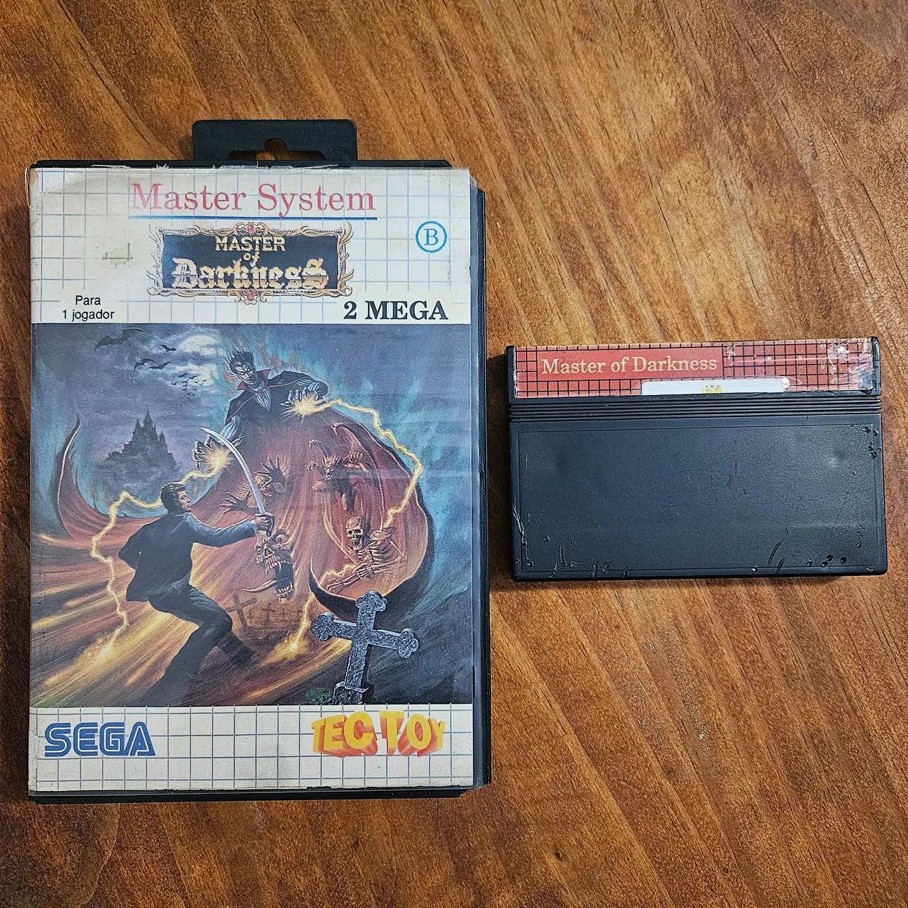 Master of Darkness Master System Tectoy Original