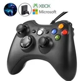Controle Joystick Xbox 360 Com Fio Usb Pc Gamer para Computador