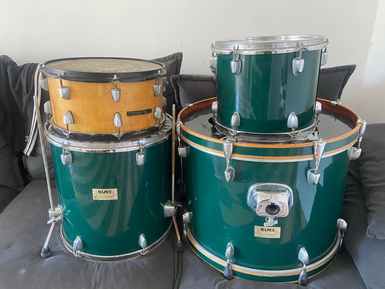 BATERIA MAPEX V SÉRIES COM CAIXA  - Foto 2