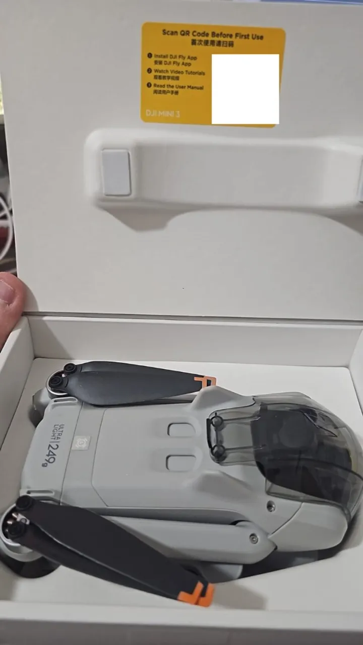 Dji Mini 3 - Fly More Combo - NOVO (Nunca Usado)
