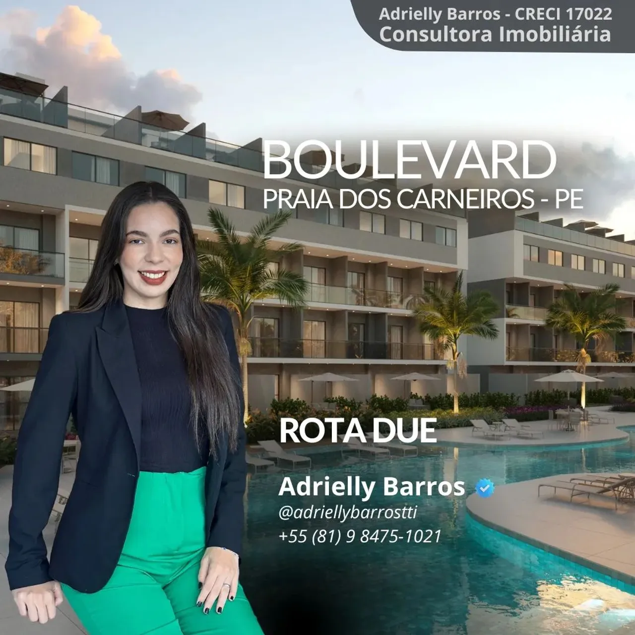 Flats em Carneiros a venda | Boulevard Rota DUE