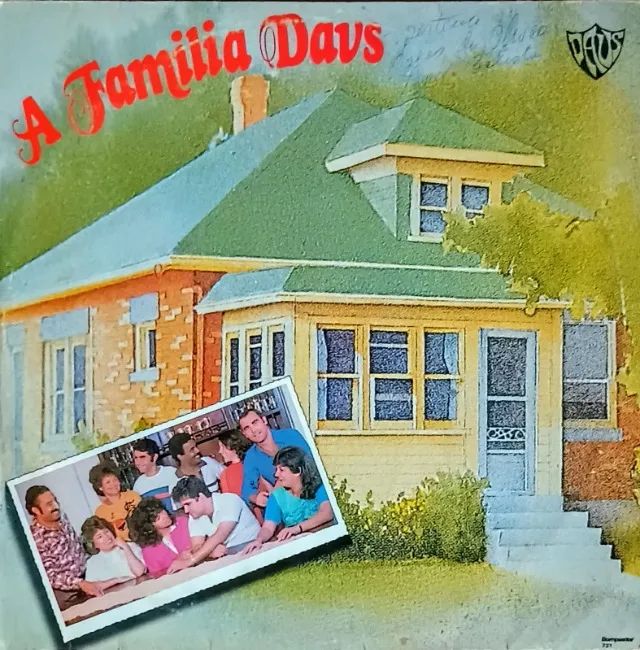 Gospel Evangelical Vinyl LP Record - A Família Davs
