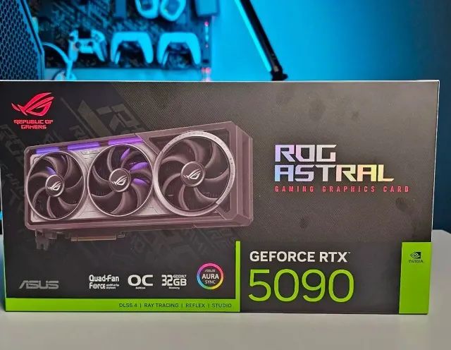 Placa de vídeo Rog astral 5090 lacrada