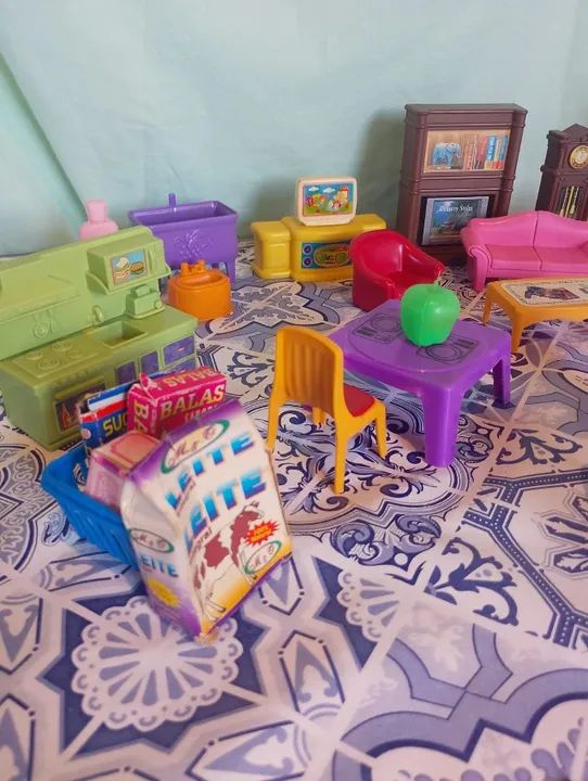 Moveis De Casinha Para Bonecas Usado - Foto 4