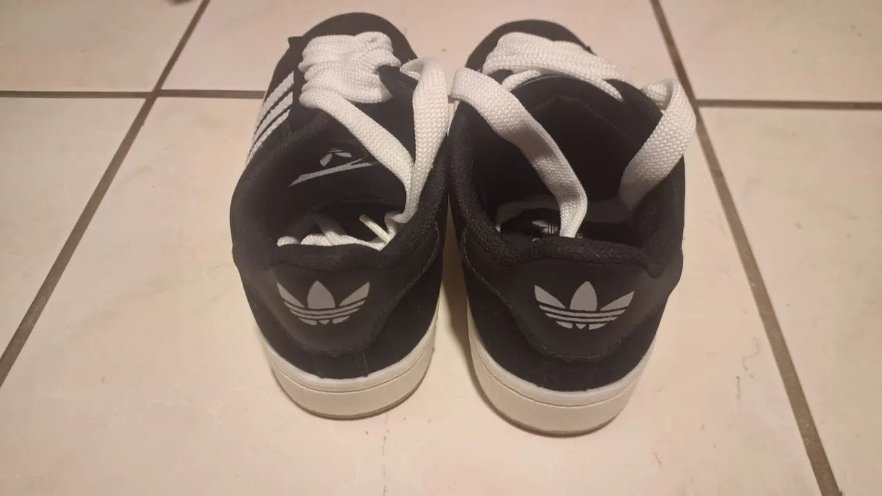 Tênis Adidas Campus Infantil 35 - Foto 4
