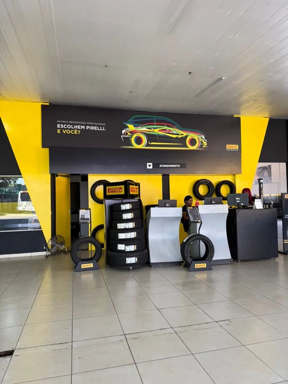 Loja de Pneus Auto centro