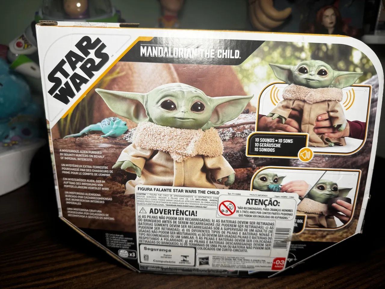 Boneco Baby Yoda Falante The Mandalorian - Foto 2